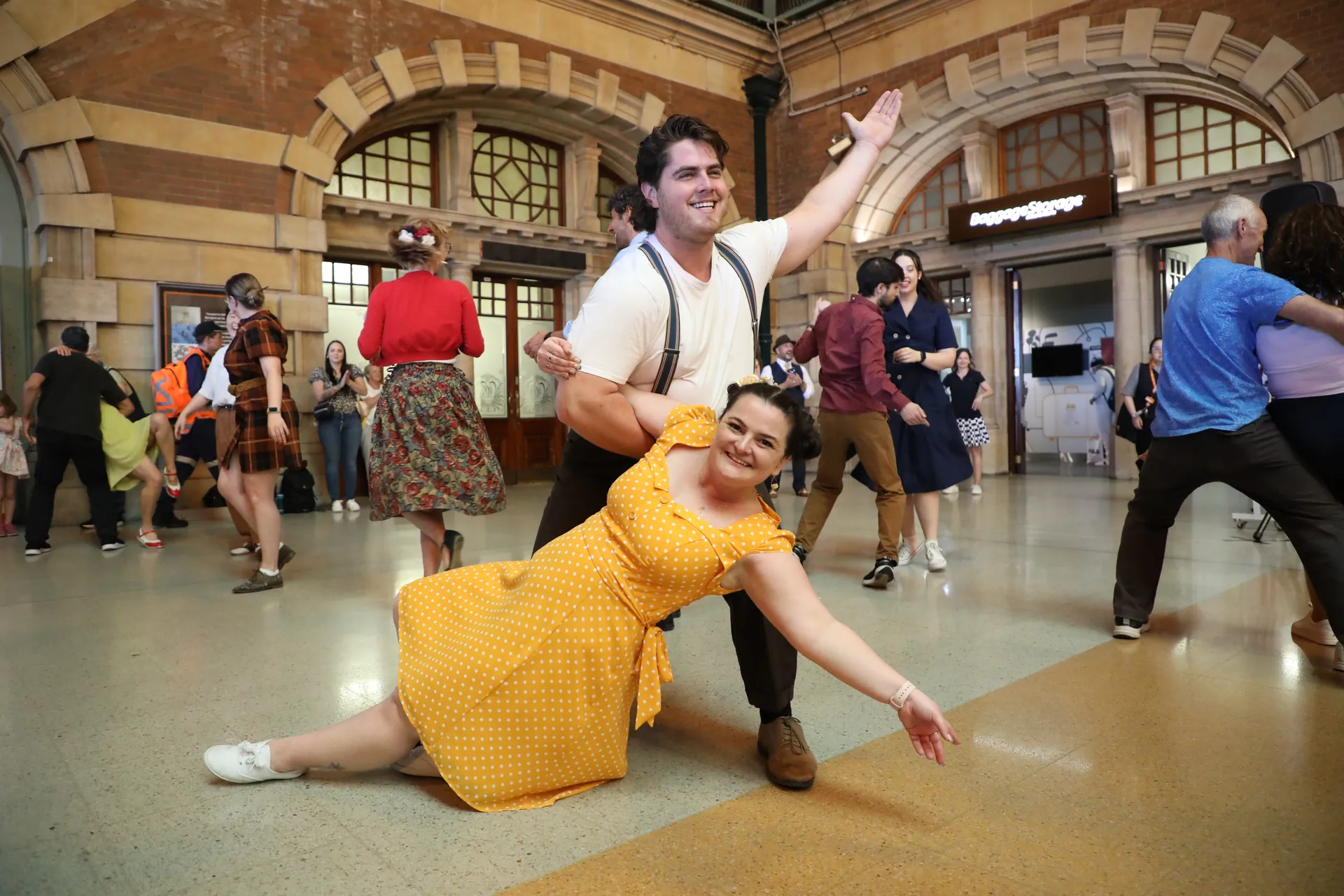 Dancers at The Jitterbug Club